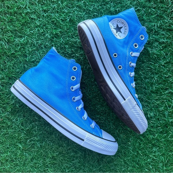 💝Converse Chuck Taylor All Star Ctas Hi University Blue - Picture 8 of 8